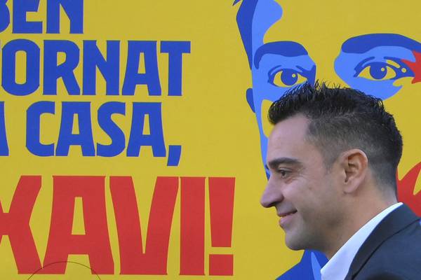 Xavi getting to grips with massive challenge at Barcelona