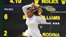 Wimbledon: Serena Williams shows scary side to scattered field