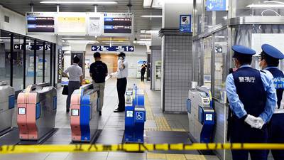 Man arrested after stabbing at least 10 passengers on Tokyo train