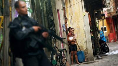 Brazil’s army sent to clean up slum before World Cup