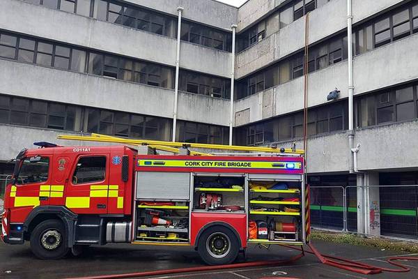 Fire breaks out in former Revenue offices on Cork quays
