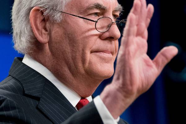Donald Trump ousts secretary of state Rex Tillerson