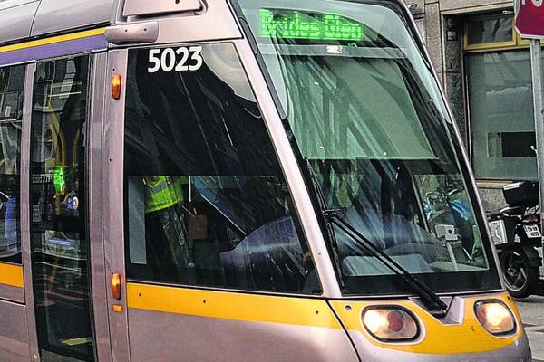 Luas green line services delayed after incident near Trinity College