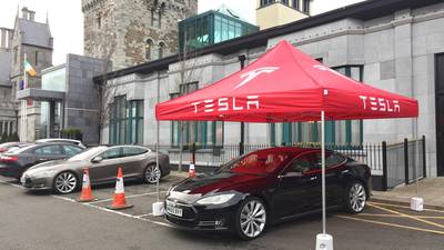 Tesla comes to Ireland . . .  for a visit