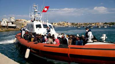 Italy rescues almost 1,000 migrants at sea, one dead