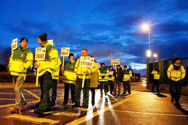 Up to 500 ambulance staff on strike in row over rights and union membership