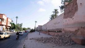 Morocco earthquake: surveying the damage in Marrakesh's medina