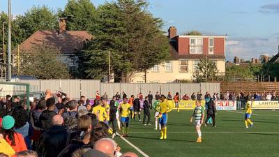 Haringey players walk off after allegations of racism during FA Cup clash