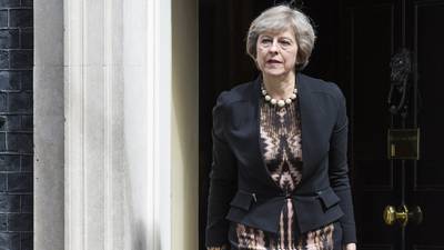 Theresa May tops Conservative Party leadership ballot