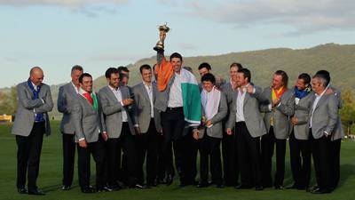 Pádraig Harrington whistling a confident tune ahead of tough Ryder Cup task