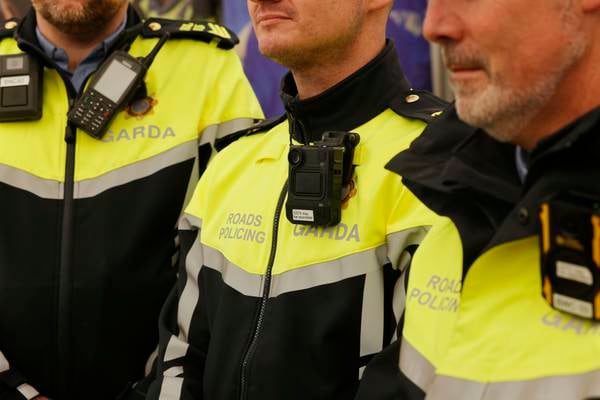 Gardaí start use of body-worn cameras in Dublin in historic policing move