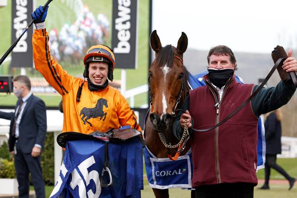 Trainer Paul Hennessy ‘in the stratosphere’ following Heaven-sent Cheltenham win