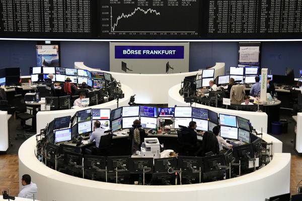 European shares break a six-day losing streak