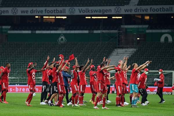Lewandowski strikes as Bayern Munich seal Bundesliga title