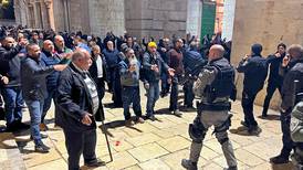 Israel exchanges fire with Gaza militants after clashes in Al-Aqsa mosque