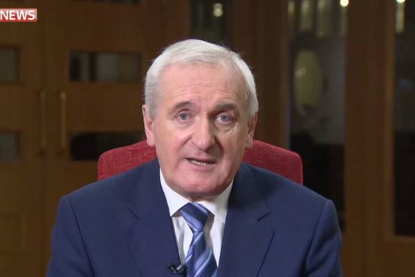 Bertie Ahern: Dublin and London have wasted 12 months