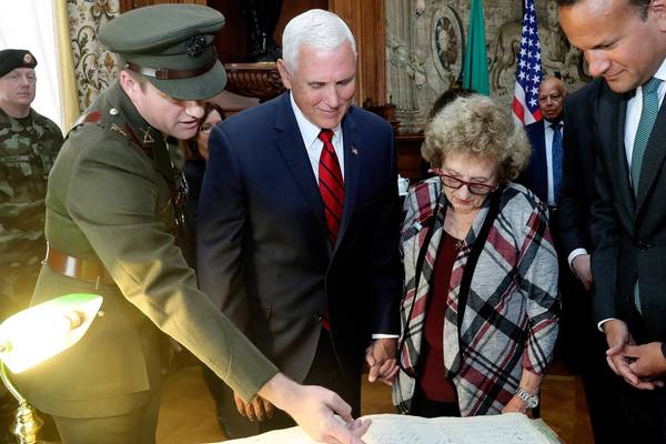 Miriam Lord: How Mike Pence shat on the new carpet in Ireland’s spare room