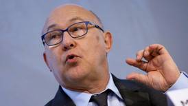 Subdued Sapin says France needs time to deliver on the economy