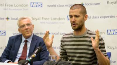 British Ebola patient discharged from hospital after ZMapp treatment