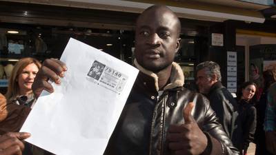 Rescued African migrant wins €400,000 in Spain’s lottery