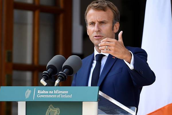 Macron denies he is putting pressure on Ireland on corporation tax