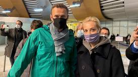 Kremlin critic Navalny calls for protests as Russia jails him on return home