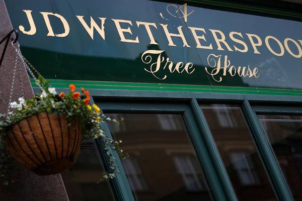Wetherspoon warns of annual loss and need to obtain loan waivers