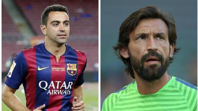 Xavi and Pirlo: metronomic men who defined a generation