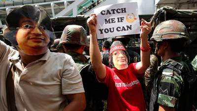 Thai police arrest anti-coup activist after Facebook taunts