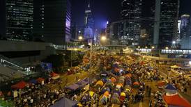 Hong Kong leader blames ‘external forces’ for protests