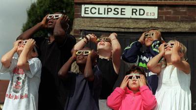 Solar eclipse under way: up to 95% of sun to be covered