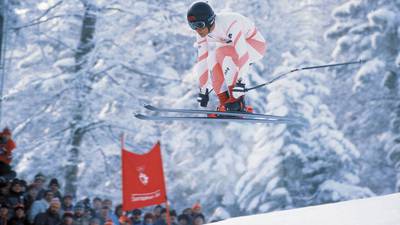 Downhill ski champion felled by catastrophic injury