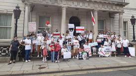 ‘The younger people are fearless’: Belarusians protest in Dublin