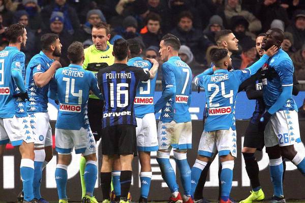 Serie A’s ‘Boxing Day football’ of racism and fan violence