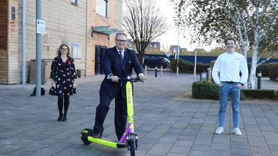 Irish start-up to begin e-scooter trials in two British towns