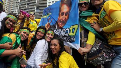 Polls in Brazil signal late tightening in presidential election race
