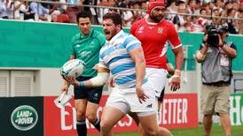 Rugby World Cup: Argentina blitz Tonga in first win
