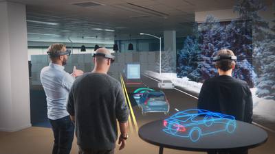 Irish technology company  begins working with Microsoft’s Augmented Reality  headset