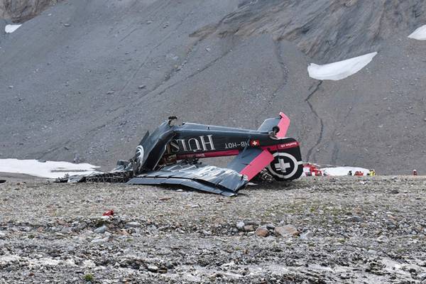 Swiss vintage plane dropped vertically before crash that killed all 20 on board
