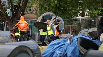 Your top stories on Thursday: Tents cleared from Grand Canal; holidaymakers warned over scams 