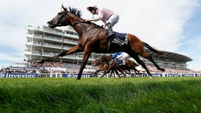 Anthony Van Dyck on course for Derby double for O’Brien