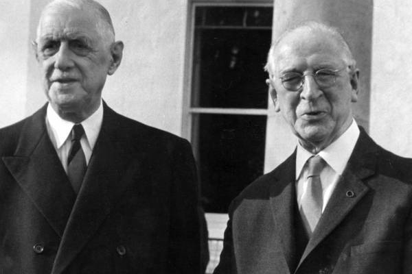 When Charles de Gaulle came to Ireland for six weeks