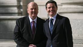 Donohoe takes reins from Noonan as vultures circle