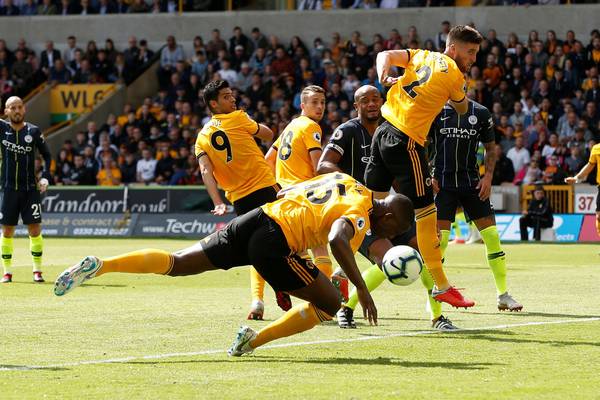 Pep Guardiola refuses to criticise referee over Boly’s handball goal