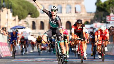 Bennett wins his third stage of Giro d’Italia as Froome takes overall victory