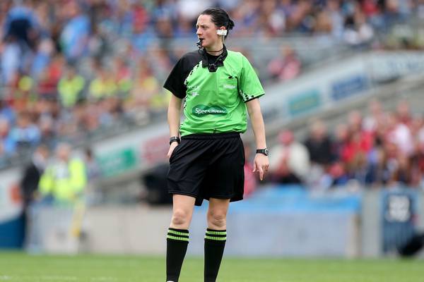 Margaret Farrelly to become first woman to referee senior football final