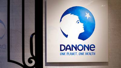 Danone shares fall as sales outlook lowered