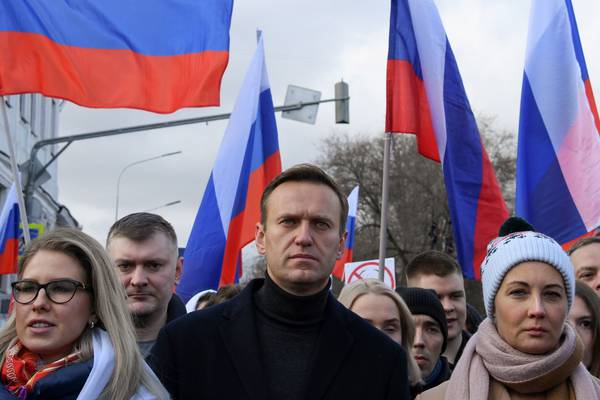 Kremlin derides ‘delusional’ Navalny over poisoning plot revelations