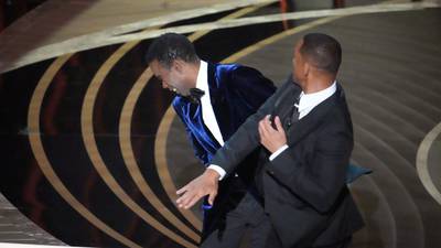 Will Smith apologises to Chris Rock after on stage Oscars slap