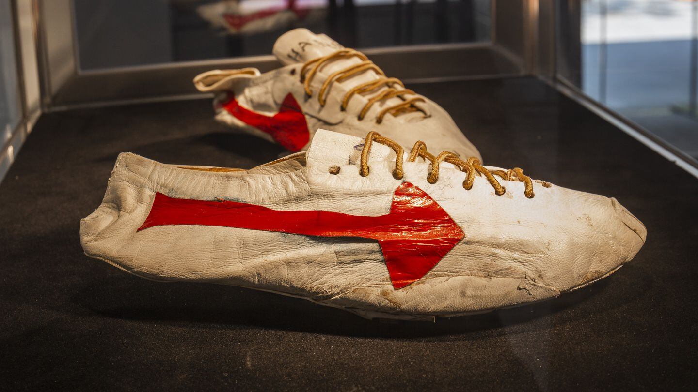 Early handmade from waffles to winners nike Nike running shoes could fetch €1m in Olympian